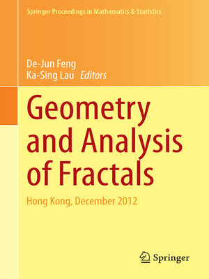 cover image of Geometry and Analysis of Fractals